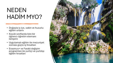 Meslek Yüksekokulumuz' a ait 29/07/2025-30/07/2025 tarihleri arasında planlanan tanıtım günleri programını gerçekleştirdik